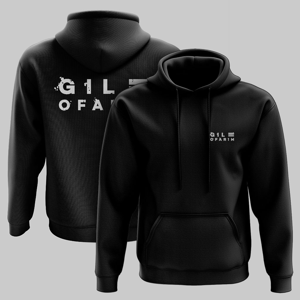 Gil Ofarim - Hoodie, schwarz ,Logo - Musik-Fanartikel & -Merchandise