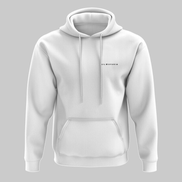 Gil Ofarim - Hoodie, weiß ,Logo - Musik-Fanartikel & -Merchandise