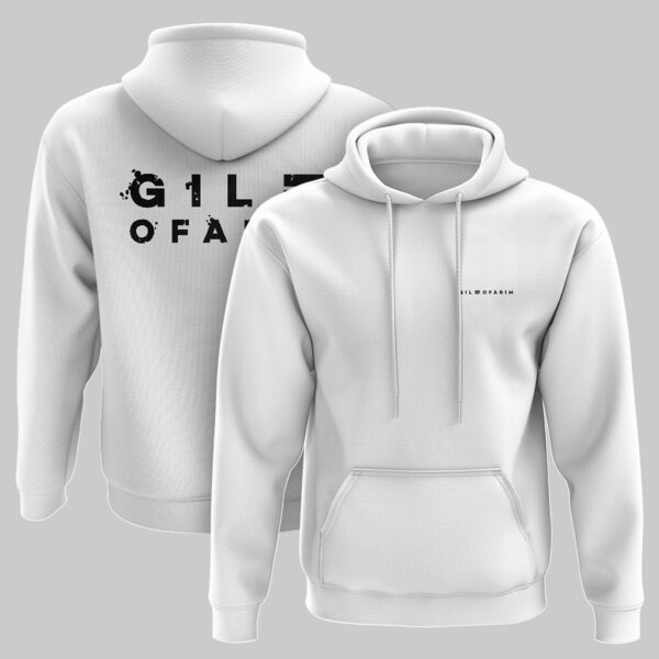 Gil Ofarim - Hoodie - weiß - Logo - Musik-Fanartikel & -Merchandise