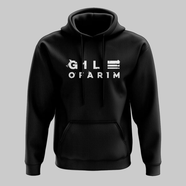 Gil Ofarim - Hoodie, schwarz ,Logo - Musik-Fanartikel & -Merchandise