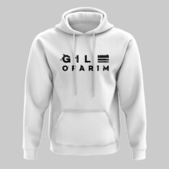 Gil Ofarim - Hoodie, weiß ,Logo - Musik-Fanartikel & -Merchandise