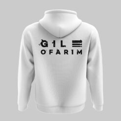 Gil Ofarim - Hoodie, weiß ,Logo - Musik-Fanartikel & -Merchandise