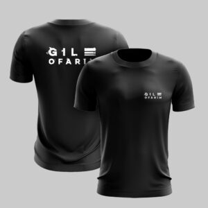 Gil Ofarim - T-Shirt, schwarz ,Logo, Unisex, Herren, Damen - Musik-Fanartikel & -Merchandise