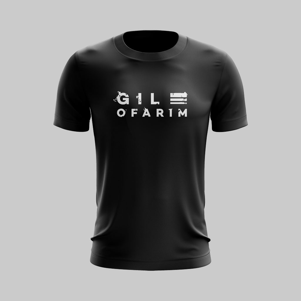 Gil Ofarim - T-Shirt, schwarz ,Logo, Unisex, Herren, Damen - Musik-Fanartikel & -Merchandise