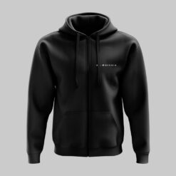 Gil Ofarim - Zip-Hoodie schwarz - Logo Brust - Musik-Fanartikel & -Merchandise