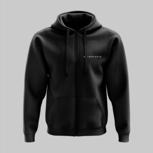 Gil Ofarim - Zip-Hoodie schwarz - Logo Brust - Musik-Fanartikel & -Merchandise