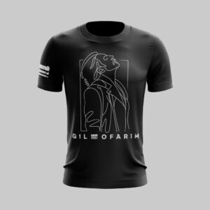 Gil Ofarim - Unisex T-Shirt - Linear Flow - Damen, Herren, Frauen, Männer, Man, Woman - Fanshop, Merchandise, Merch, Fanartikel