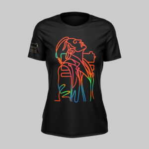 Woman T-Shirt - Neon Flow